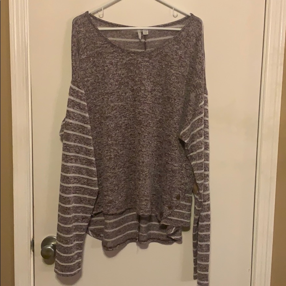 Cato crimson sweater